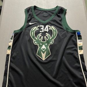 Nike Swingman Buck’s Giannis Antetokounmpo Jersey